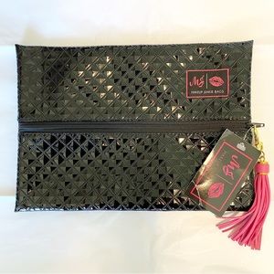 NWT Makeup junkie black bag